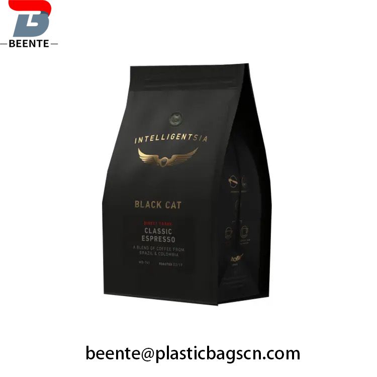 Bolsas De Café Biodegradables Bio Pla Con Válvula Y Cremallera