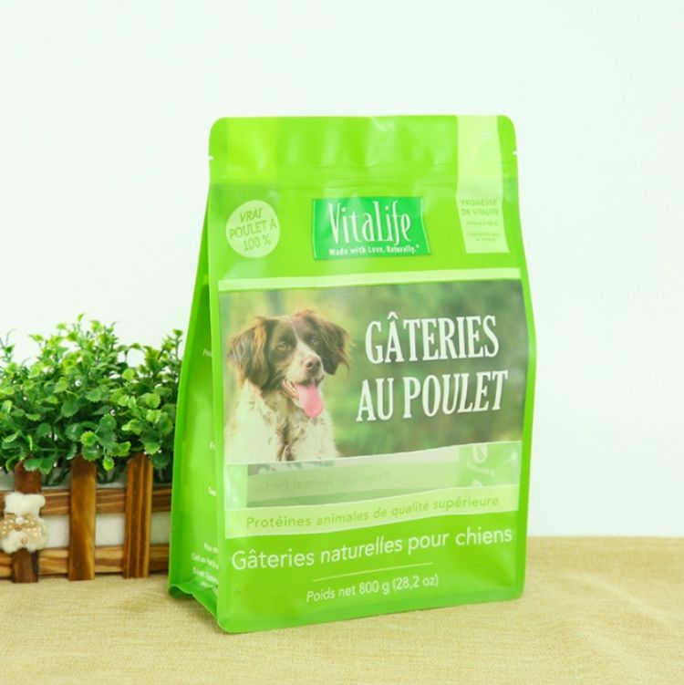 Bolsas de comida para perros reciclables y comida para mascotas en bolsas